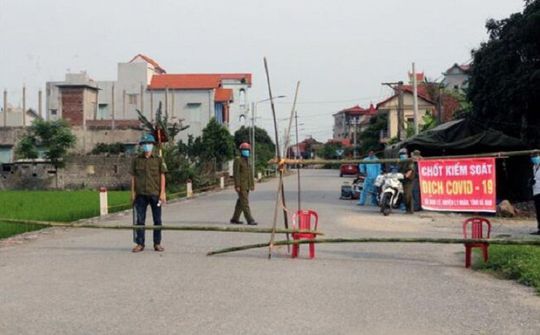 Hà Nam: Cách ly xã hội đối với xã Đạo Lý, huyện Lý Nhân 