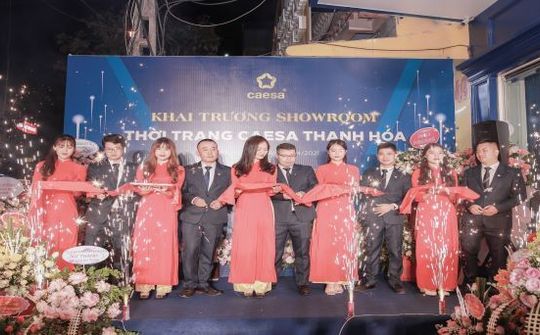 Thời trang cao cấp Caesa chính thức khai trương tại Thanh Hóa