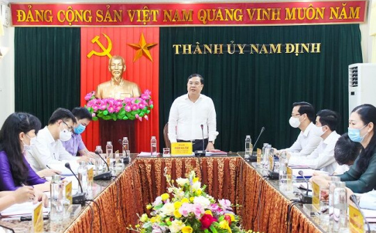 Tin tưởng TP Nam Định sẽ đảm bảo an toàn phòng chống dịch, tổ chức thành công cuộc bầu cử