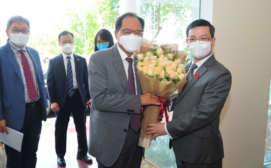 Đại sứ Hàn Quốc thăm và làm việc tại Tuyên Quang