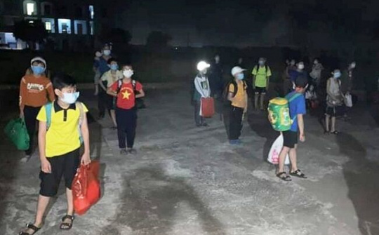 Nam Định: 54 trường hợp F1 liên quan đến Trường THCS Cổ Lễ có kết quả âm tính lần 1