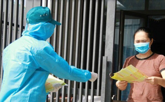 Đà Nẵng: Tuyên truyền bầu cử tại khu vực bị phong tỏa do Covid-19