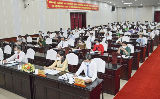 Bình Thuận: Tổng kết hoạt động HĐND tỉnh, nhiệm kỳ 2016- 2021