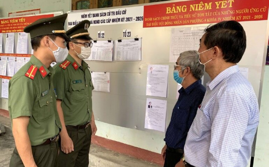 Tuy Hoà (Phú Yên): Bảo đảm an toàn cho ngày bầu cử