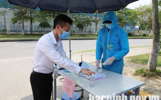 Bắc Ninh: Ghi nhận thêm 08 trường hợp mắc Covid-19