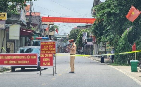 Huyện Ý Yên thiết lập vùng cách ly để phòng, chống dịch COVID-19