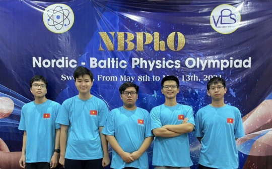 Hà Nội có bốn học sinh đoạt huy chương Olympic vật lý Bắc Âu - Baltic