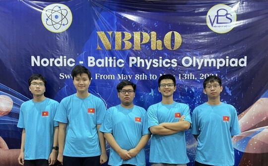 Hà Nội có bốn học sinh đoạt huy chương Olympic vật lý Bắc Âu - Baltic