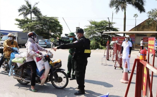 Bắc Ninh: Lập 02 chốt liên ngành cấp tỉnh, kiểm soát nghiêm ngặt công tác phòng chống dịch