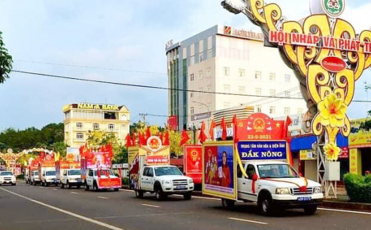 Đắk Nông: Chú trọng công tác tuyên truyền bầu cử