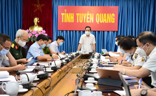 Tuyên Quang: Xây dựng phương án, tình huống khi có dịch Covid-19