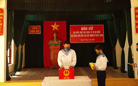 Huyện đảo Trường Sa: Địa phương đầu tiên đã tiến hành bầu cử