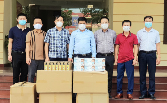 Công ty Sức khỏe Cộng đồng chung tay cùng BQL các khu Công nghiệp tỉnh Bắc Ninh phòng, chống dịch