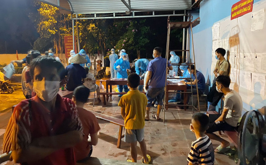 Phú Bình, Thái Nguyên: Phát hiện một trường hợp dương tính với SARS-CoV-2