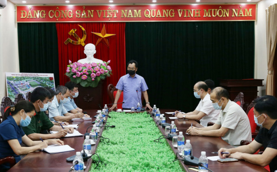 Thái Nguyên: Chủ tịch UBND tỉnh họp đột xuất với huyện Phú Bình phòng, chống Covid-19