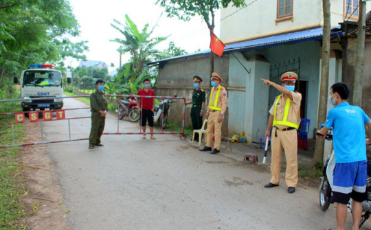 Phú Bình, Thái Nguyên: Ổn định đời sống người dân vùng cách ly