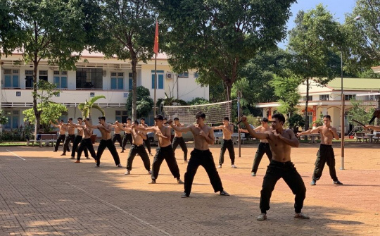 Cảnh sát cơ động Đắk Lắk: Nỗ lực đảm bảo an toàn cho ngày hội toàn dân