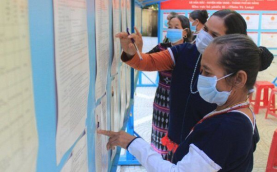 Đến 16 giờ ngày 23-5, gần 97% cử tri Đà Nẵng đã đi bầu cử