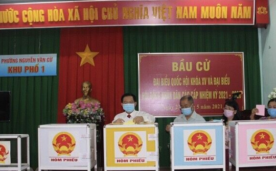 Bình Định: 99,11% cử tri đi bầu ĐBQH khóa XV và đại biểu HĐND các cấp