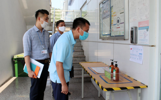 Thái Nguyên: Kiểm tra toàn diện công tác phòng, chống dịch tại các doanh nghiệp