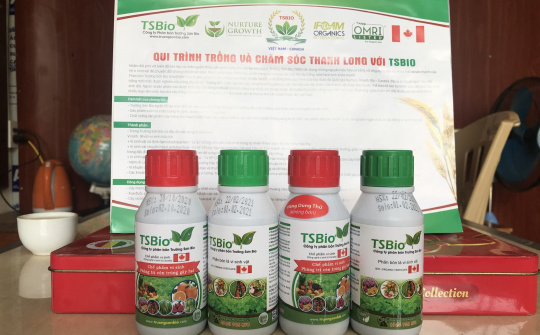 Phân bón vi sinh TSBIO Việt Nam – Canada: Hướng đến một nền nông nghiệp xanh - sạch và hiệu quả