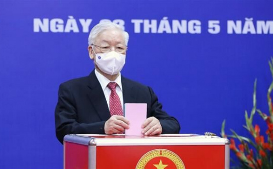 98,43% cử tri cả nước đã đi bầu cử