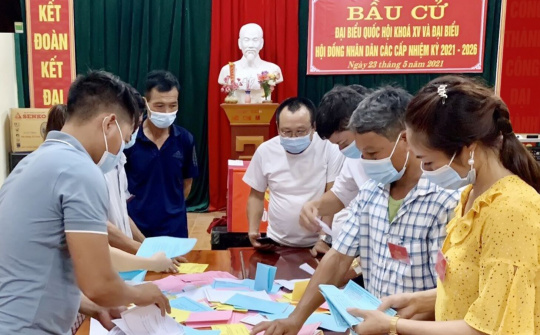 Hà Tĩnh hoàn thành tốt công tác bầu cử ĐBQH khóa XV và đại biểu HĐND các cấp