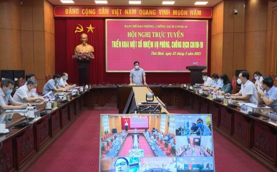 Thái Bình: Các cơ sở kinh doanh dịch vụ ăn uống hoạt động trở lại từ 5 giờ ngày 26/5