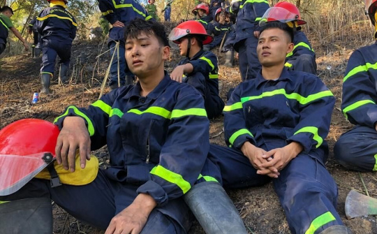 Công việc thầm lặng của cán bộ, chiến sĩ Cảnh sát PCCC và cứu nạn, cứu hộ
