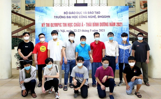 6/6 học sinh Việt Nam giành huy chương tại Olympic Tin học châu Á - Thái Bình Dương