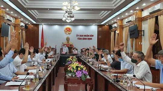 Bình Định: Thông qua kết quả bầu cử 