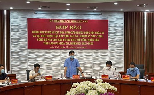 Lào Cai: Thông tin về kết quả bầu cử Đại biểu Quốc hội khóa XV và HĐND các cấp