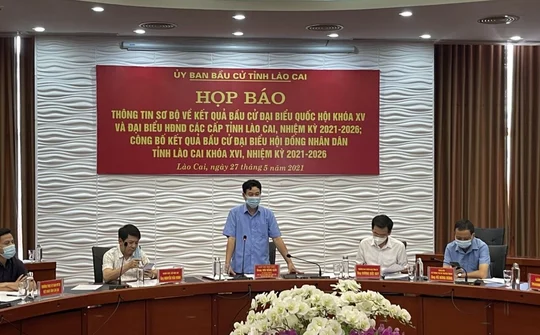 Lào Cai: Thông tin về kết quả bầu cử Đại biểu Quốc hội khóa XV và HĐND các cấp