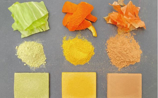 Biến rác thải thực phẩm thành vật liệu xây dựng