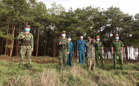 Công an Đắk Nông: Tăng cường công tác phòng, chống dịch bệnh Covid-19 trên địa bàn biên giới