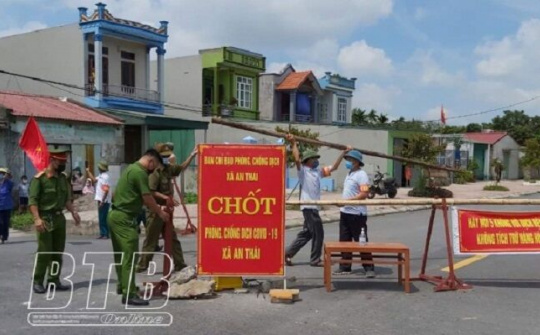 Thái Bình gỡ bỏ phong tỏa thôn Thái Thuần, huyện Quỳnh Phụ