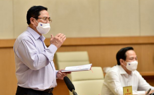 Thủ tướng Phạm Minh Chính: Phải tổng tiến công toàn lực, mạnh mẽ hơn, hiệu quả hơn để dập dịch