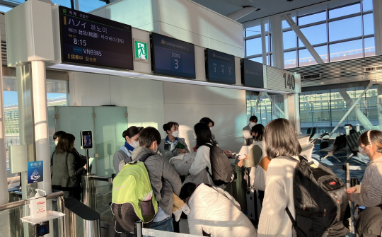 Chuyên chở miễn phí 196 người Việt ở Nhật về quê ăn Tết