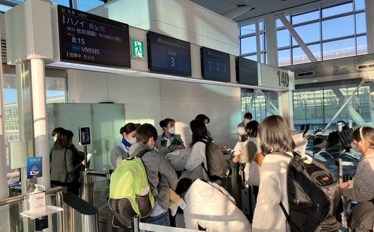 Chuyên chở miễn phí 196 người Việt ở Nhật về quê ăn Tết