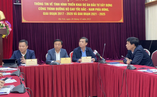 Đồng loạt khởi công 12 gói thầu cao tốc Bắc – Nam giai đoạn 2 dịp Tết dương lịch 2023