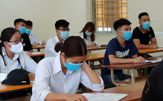 Thanh Hóa: Xét trúng tuyển vào lớp 10 đối với thí sinh được cơ quan y tế xác định là F0 và F1