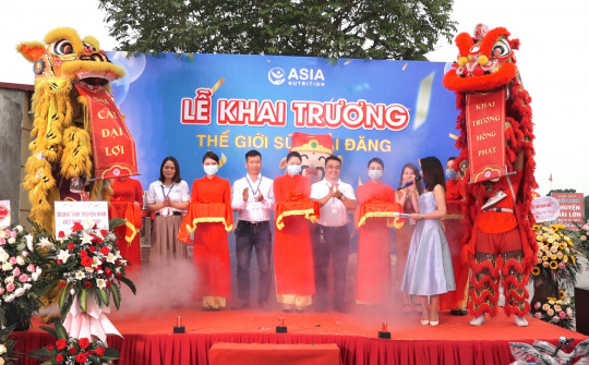 Thương hiệu sữa Asia Nutrition khai trương cửa hàng bán lẻ "Thế giới sữa Hải Đăng" tại Bắc Giang