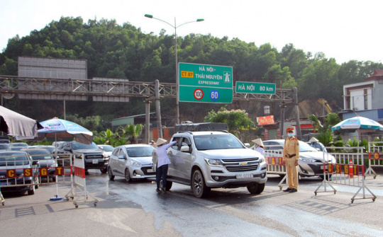 Thái Nguyên Tạm dừng một số hoạt động kinh doanh dịch vụ để phòng, chống dịch