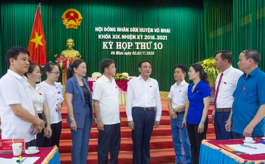 Võ Nhai, Thái Nguyên: Luân chuyển cán bộ gắn với thực hiện chỉ tiêu nghị quyết