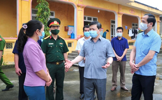Tuyên Quang: Phòng ngừa tích cực, phát hiện sớm, cách ly nhanh các trường hợp nghi nhiễm Covid-19