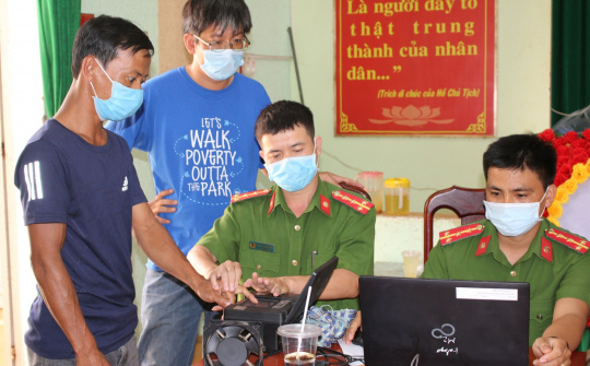 Công an Phường Tân Tiến (Đắk Lắk): Nỗ lực cấp căn cước công dân dịp lễ