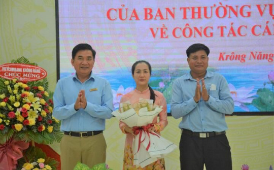 Huyện ủy Krông Năng có nữ Bí thư "Nguyễn Thị Thu An"