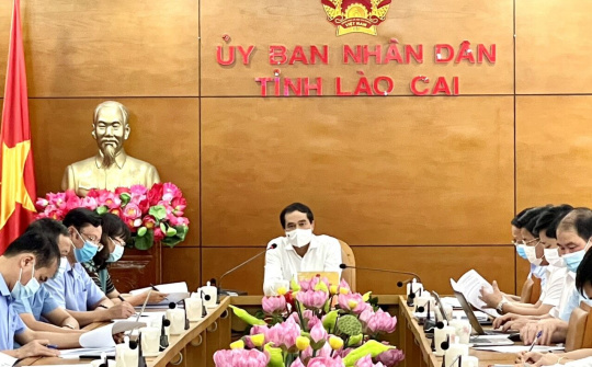 Lào Cai: Siết chặt quản lý, tạm dừng tất cả các cuộc hội thảo, họp không cần thiết để phòng, chống dịch Covid-19