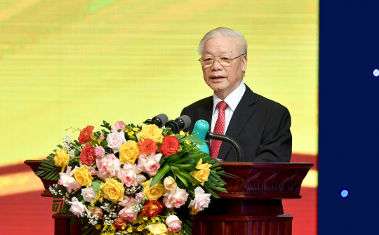 Tổng Bí thư: Tiếp tục nỗ lực làm tốt vai trò huyết mạch nền kinh tế