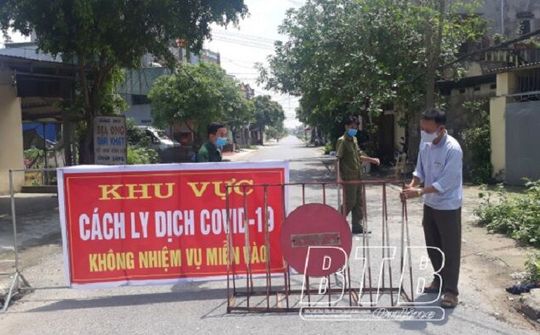 Thái Bình giãn cách xã hội từ 12 giờ ngày 6/5
